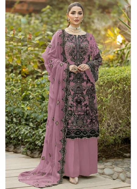 Mah E Rooh 4107 Light Color Embroidery Salwar Suits Catalog